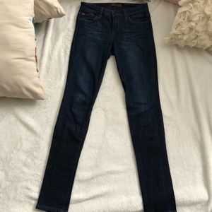 Joes skinny ankle dark wash jeans